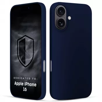 3MK PROTECTION Apple iPhone 16 - 3mk Hardy Mellow hoesje donkerblauw