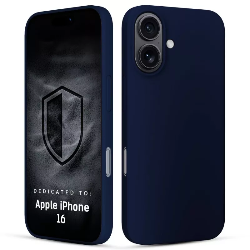 3MK PROTECTION Apple iPhone 16 - 3mk Hardy Mellow hoesje donkerblauw