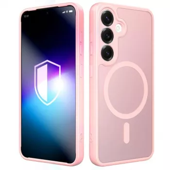 3MK Misty MagCase voor Samsung Galaxy S25 - roze