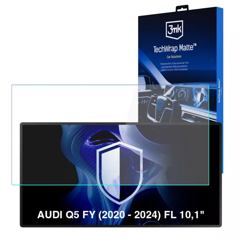 3MK PROTECTION TechWrap Matter displaybeschermfolie voor Audi Q5 FY (2020-2024) 10,1 inch centraal display