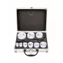 AWTOOLS bimetaal gatenzaagset 19-64 mm, 13-delig, Black Line, metalen koffer