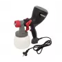 HOOZAR HVLP elektrisch verfspuitpistool 600W met 800ml reservoir, 3 spuitpatronen, debietregeling