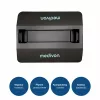 MEDIVON Lumera stand mobiele standaard voor LED-panelen Lumera Plus en Lumera Max, 4 wielen, zwart