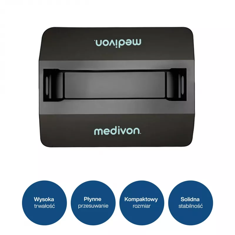 MEDIVON Lumera stand mobiele standaard voor LED-panelen Lumera Plus en Lumera Max, 4 wielen, zwart