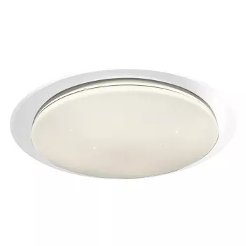 NO NAME Ontario 24W LED-plafondlamp voor opbouw, 400mm, dimbaar met afstandsbediening