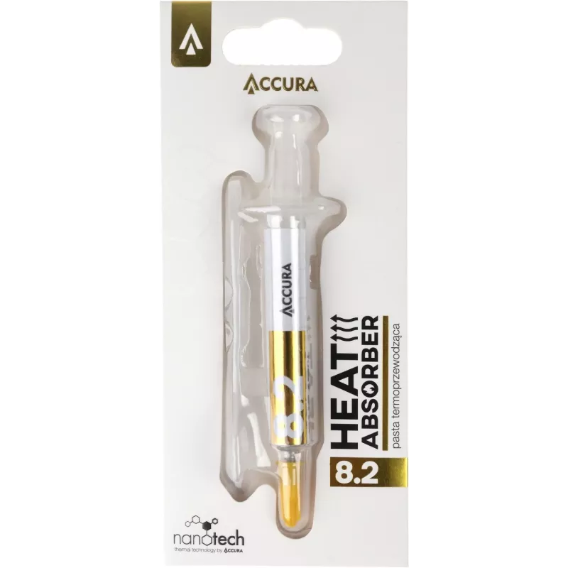 Accura Heat Absorber 8.2 grijs 2 g warmtegeleidingspasta