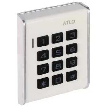 Atlo combinatieslot ATLO-KRM-103 - 3-rings verstelbaar hangslot van zinklegering met gehard stalen beugel, zwart