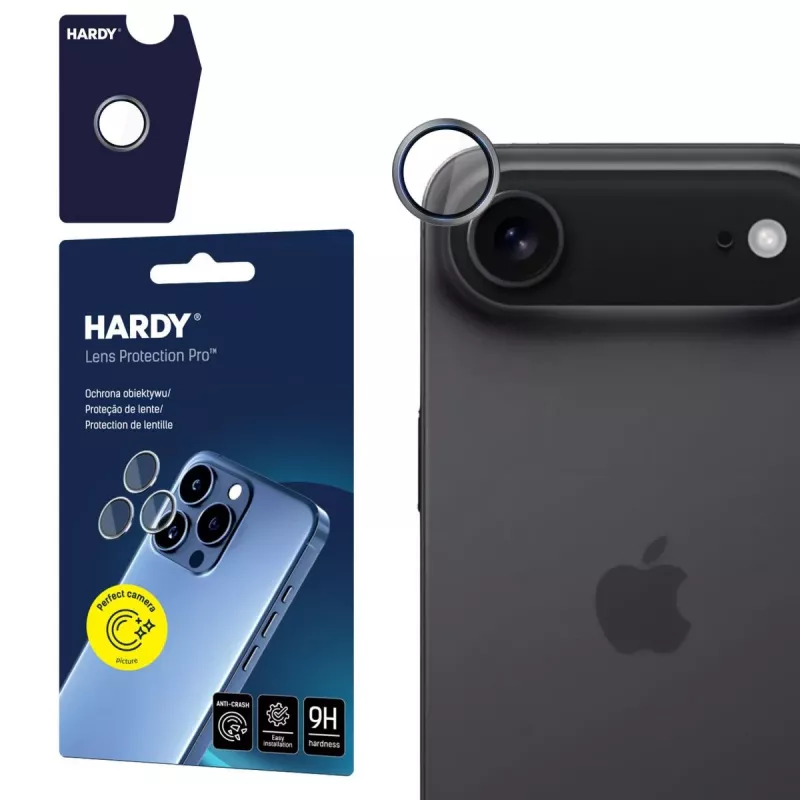 3mk HARDYLens Protection Pro Cameralensbeschermer voor Apple iPhone Air, grijs (3M008512)