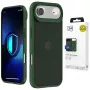 3MK Smoke MagCase voor Apple iPhone Air - groene doorschijnende MagSafe-achterkanthoes