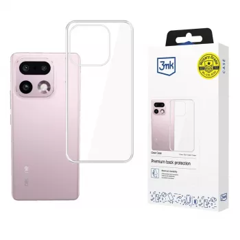 3mk Clear Case voor Realme 10 Pro+ 5G - transparante TPU-beschermhoes voor de achterkant met Absorber125™-technologie