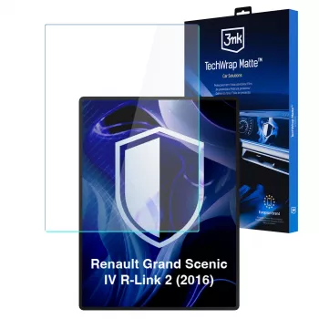 3MK PROTECTION Renault Grand Scenic IV R-Link 2 (2016) - 3mk TechWrap Matter displaybeschermfolie voor het middenscherm