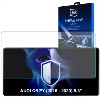 3MK PROTECTION Audi Q5 FY (2016-2020) 8,3 inch TechWrap Matter centerschermbeschermfolie