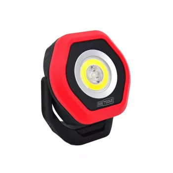AWTOOLS BLACK LINE werkplaatszaklamp SOL CREE LED + COB LED