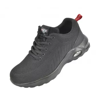 AWTOOLS AW01545 Low Work Boots Iron R.45 CAT. SB Light - veiligheidsschoenen met stalen neus, maat 45 EU, zwart/grijs