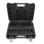 AWTOOLS Black Line Slagdoppenset 1/2, 16 st., 10-32 mm, lang