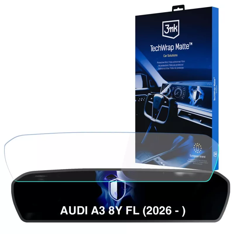 3MK PROTECTION AUDI A3 8Y FL (2026 - ) - 3mk TechWrap matte center-display