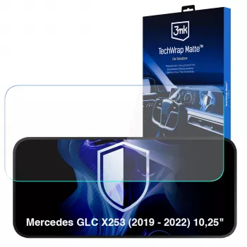 3MK PROTECTION Mercedes GLC X253 (2019-2022) 10,25 inch TechWrap matte displaybeschermfolie