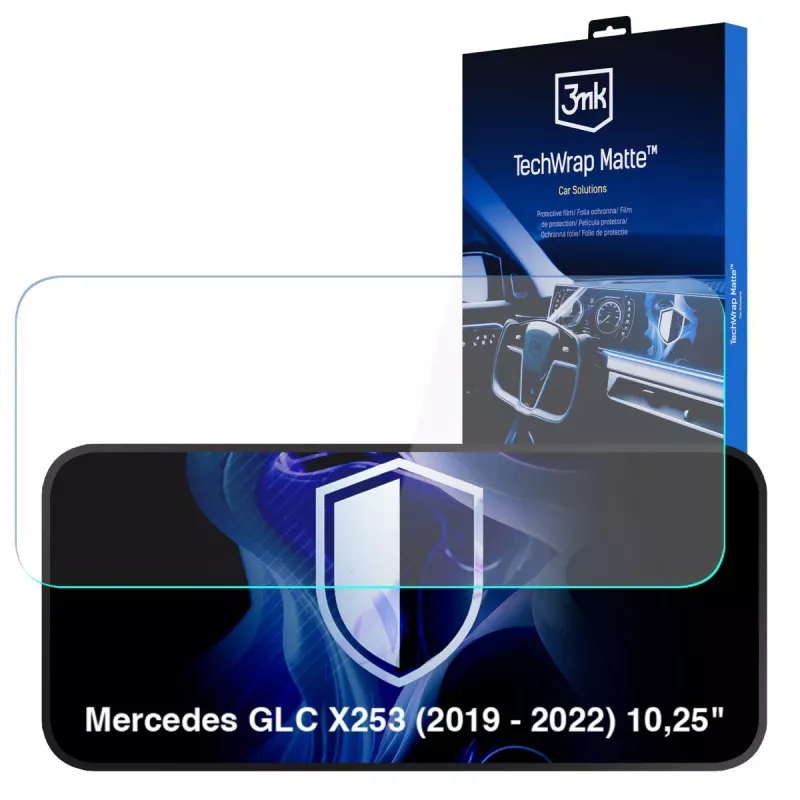 3MK PROTECTION Mercedes GLC X253 (2019-2022) 10,25 inch TechWrap matte displaybeschermfolie