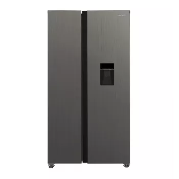 MPM Total No Frost MPM-439-SBS-15/ND side-by-side koelkast, RVS, 177 cm hoogte