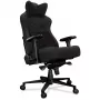 YUMISU 2053 gamingstoel, stofbekleding, zwart (Y-2053-BB-M)
