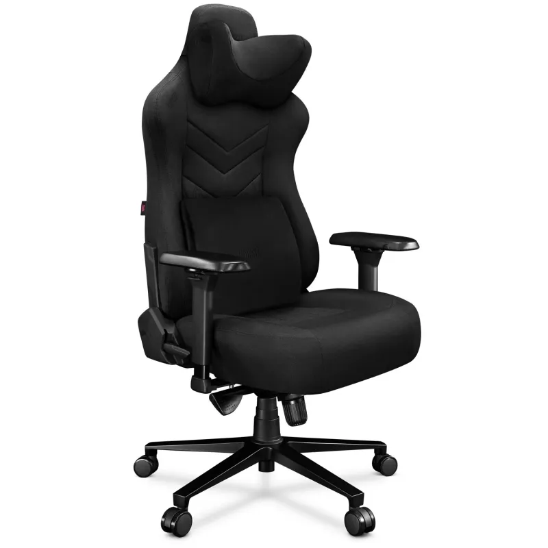 YUMISU 2053 gamingstoel, stofbekleding, zwart (Y-2053-BB-M)