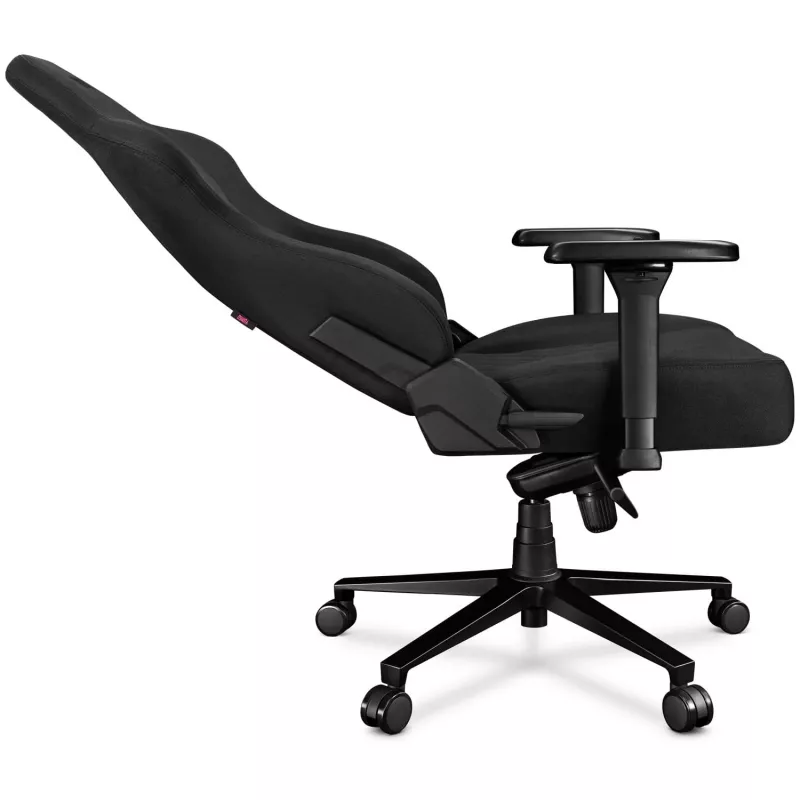 YUMISU 2053 gamingstoel, stofbekleding, zwart (Y-2053-BB-M)