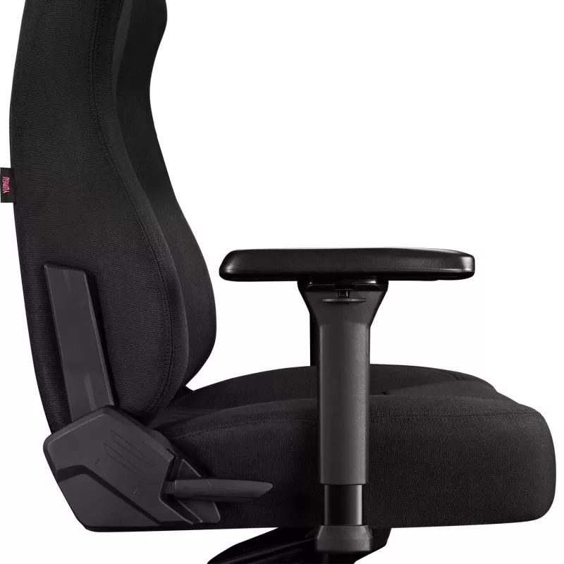 YUMISU 2053 gamingstoel, stofbekleding, zwart (Y-2053-BB-M)