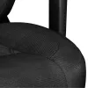 YUMISU 2053 gamingstoel, stofbekleding, zwart (Y-2053-BB-M)