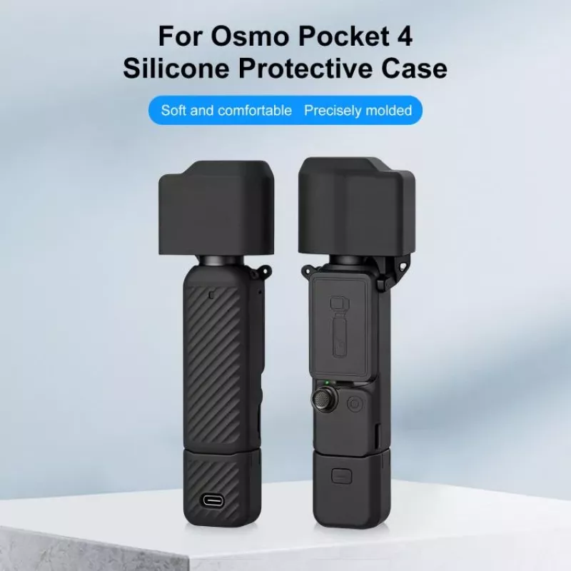 PULUZ 4-in-1 beschermingskit voor DJI Osmo Pocket 4 - zwart (PU1109B)