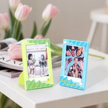 LOVEINSTANT Fotolijstenset voor Fujifilm Instax Mini 99, 12, 11, 40, 8, Evo, LiPlay, Link 2, SE, veelkleurig