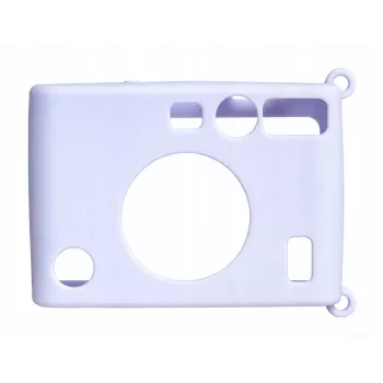 LOVEINSTANT siliconen beschermhoes voor Fujifilm Instax Mini Evo - paars