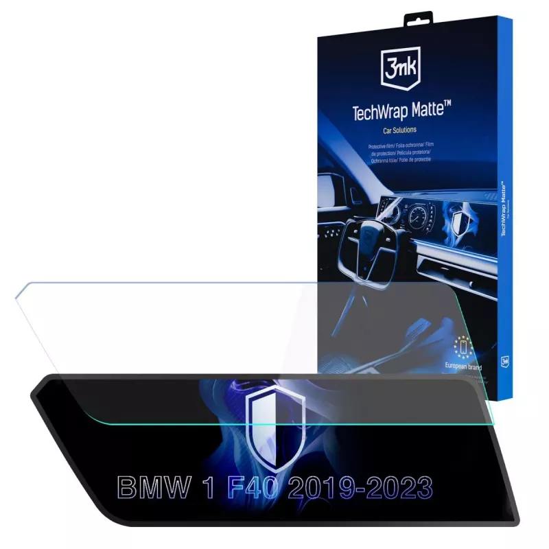3MK PROTECTION BMW 1 F40 (2019-2023) TechWrap matte beschermfolie voor het centrale display