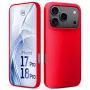 3mk Hardy Mellow hoes voor Apple iPhone 17 Pro / 18 Pro rood