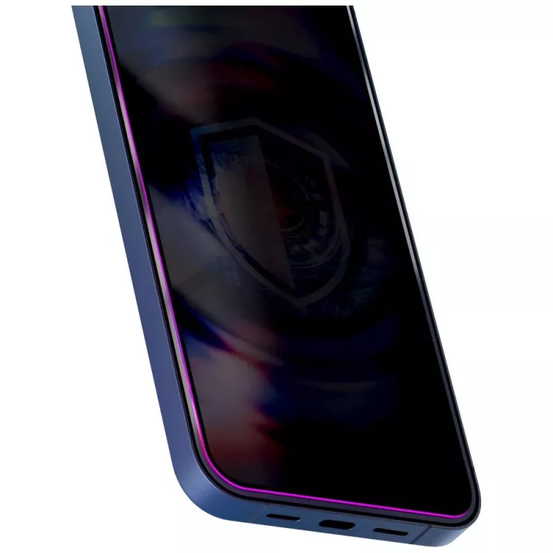 3MK HardGlass MaxPrivacy privacy-beeldschermbescherming met applicator voor Apple iPhone 17 Pro Max, zwart