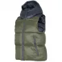 4F dames khaki gewatteerd pufferbodywarmer H4Z22 KUDP004 maat L