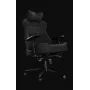 YUMISU 2052 gamingstoel, stoffen bekleding, zwart (Y-2052-GB-M)