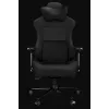 YUMISU 2052 gamingstoel, stoffen bekleding, zwart (Y-2052-GB-M)