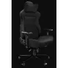 YUMISU 2052 gamingstoel, stoffen bekleding, zwart (Y-2052-GB-M)
