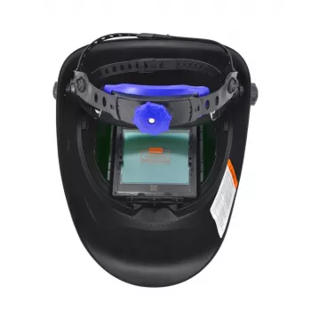 AWTOOLS auto-donkerschweislhelm LYG-7 met 1/1/1/2 optische klasse, 92x42 mm zichtveld, DIN 4/9-13 tint, slijpmodus