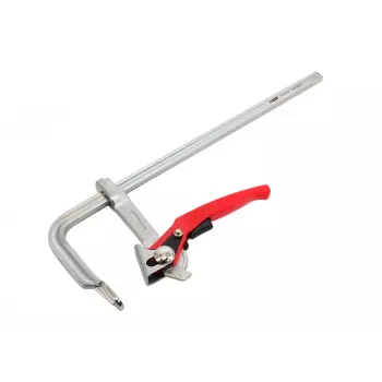 AWTOOLS ratel lijmklem 120 x 500 mm (22 x 10,6 mm rail) zware snelspannende houtbewerkingsklem