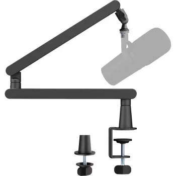 MOZOS SB40-LOW microfoonarm met laag profiel en tafelklem