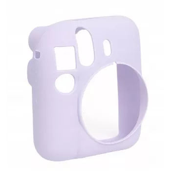 LOVEINSTANT Siliconen beschermhoes voor Fujifilm Instax Mini 12 – Paars