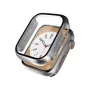 Crong Hybrid Watch Case met gehard glas voor Apple Watch 40mm - Starlight