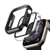 Crong Hybrid Watch Case met gehard glas voor Apple Watch 40mm - Transparant