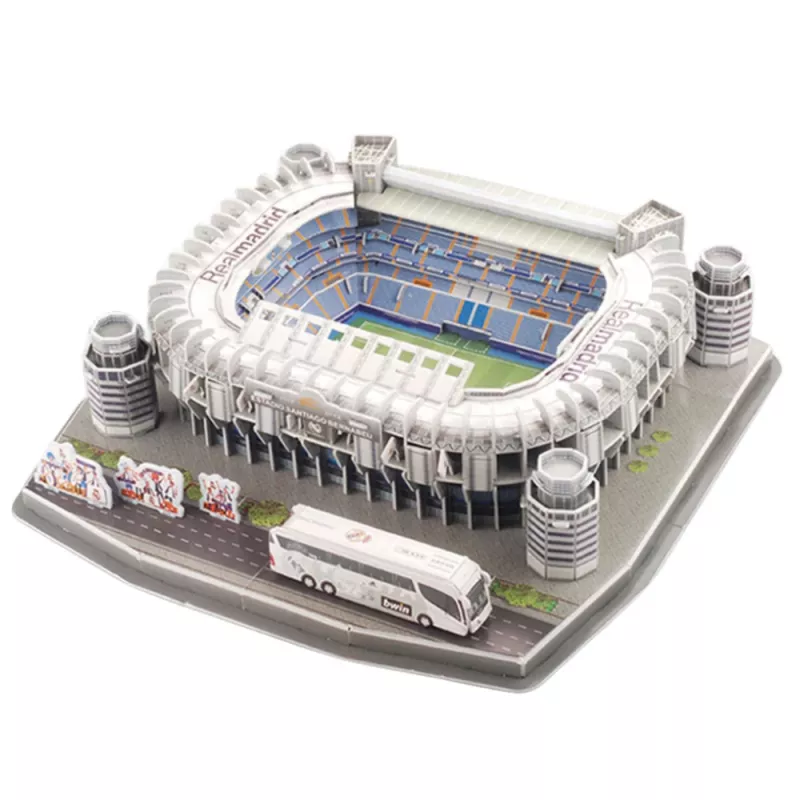 LEAN TOYS 3D-puzzel Santiago Bernabeu voetbalstadion Real Madrid 101 stukjes