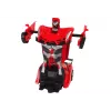 LEAN TOYS Auto-robot 2-in-1 op afstand bestuurd RC-voertuig rood