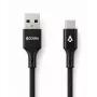 Accura USB 2.0 naar USB-C kabel 1,0 m zwart