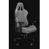 YUMISU 2050 bureaustoel, stoffen bekleding, Cloud/Black (Y-2050-LB-M)
