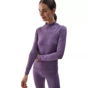 Naadloze thermoset dames 4F F156 paars XS/S