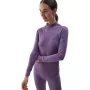 Naadloze thermoset dames 4F F156 paars XS/S